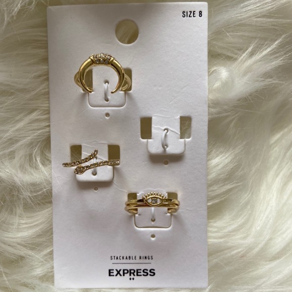 NWT Gold Express Rings - Picture 2 of 5